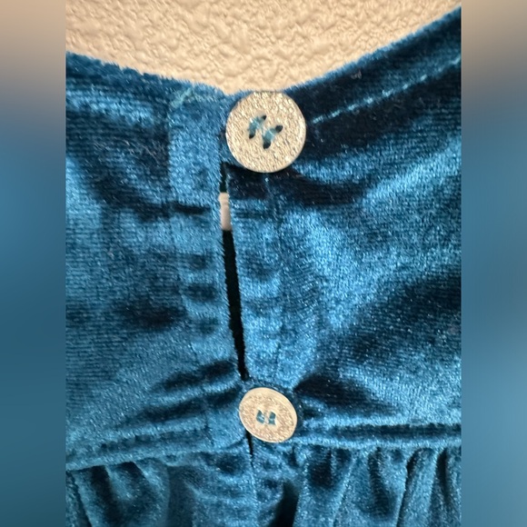 Pink Chicken Baby Girls Velour Quinn Bubble. Size 12/18M - Picture 5 of 8